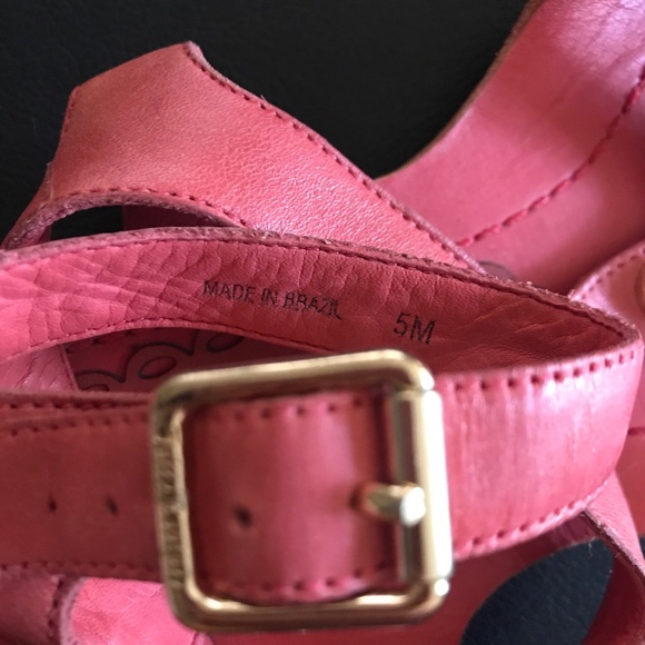 Juicy Couture gladiator sandals 5M CORAL - Picture 3 of 4